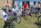 All ages can take part in our community rides
