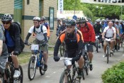 Get a works team together to take on a cycling challenge