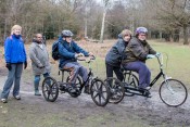Riders take part in our weekly group rides at Thorndon